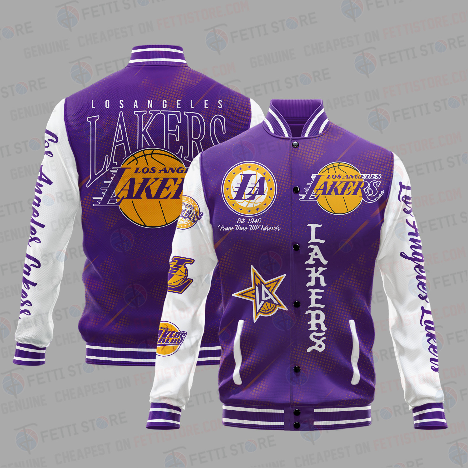 los angeles lakers nba baseball varsity jacket baseball jacket all over print sh1 v2 uu5gg