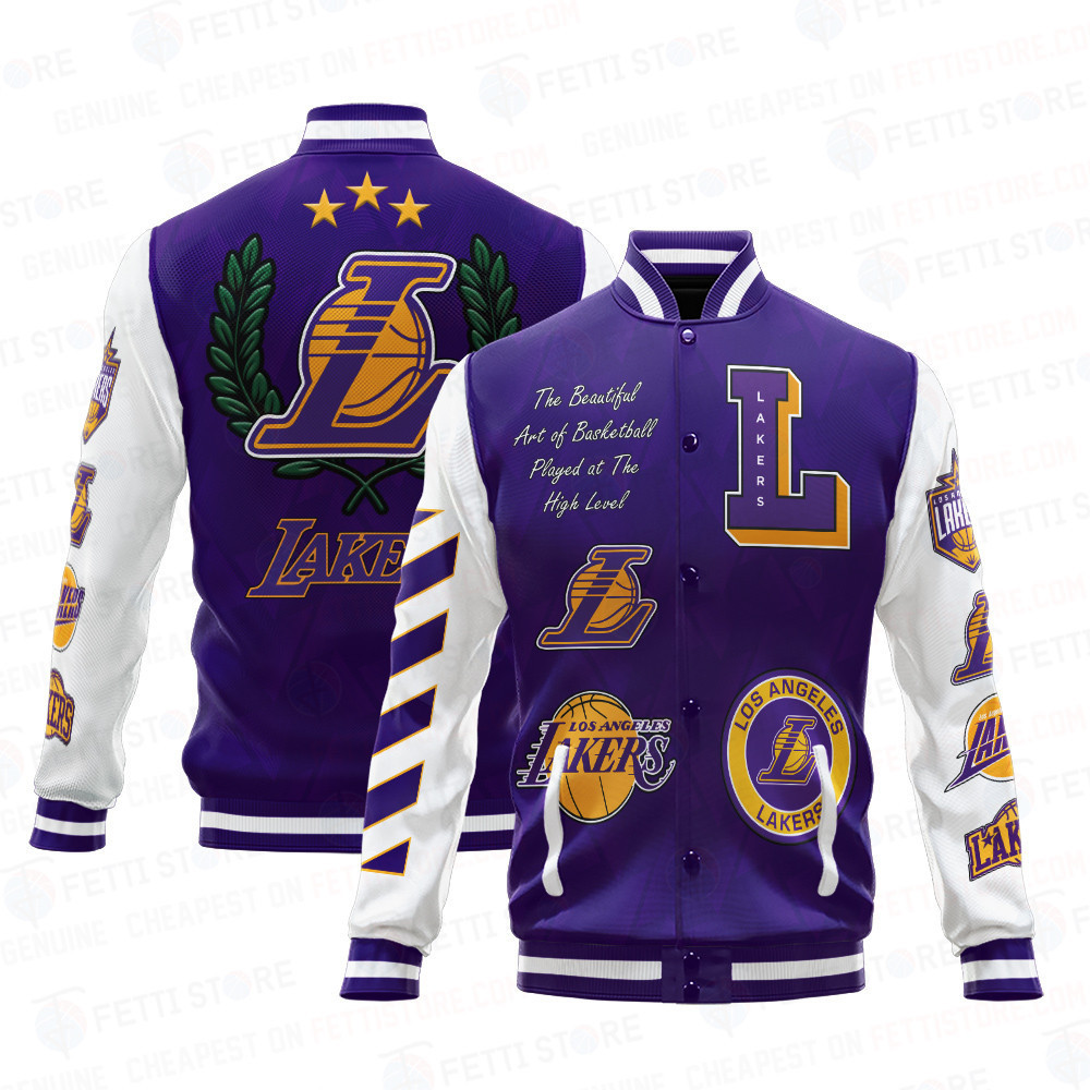 los angeles lakers nba baseball varsity jacket baseball jacket all over print sh1 v4 bez5s