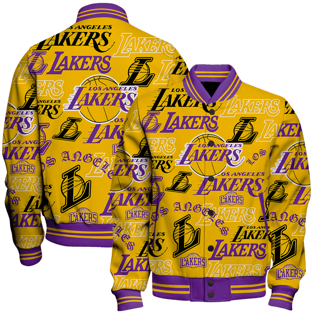 los angeles lakers nba baseball varsity jacket baseball jacket all over print sh1 v6 z7feo