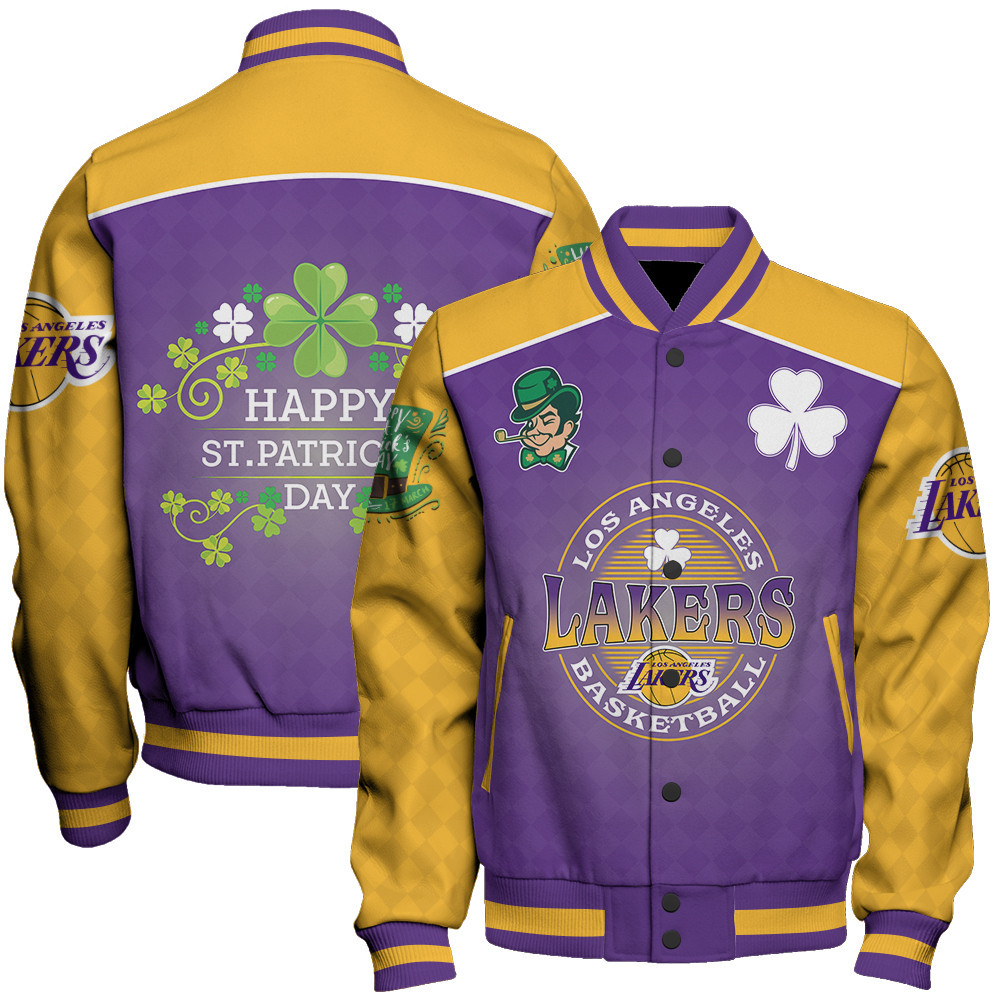 los angeles lakers nba baseball varsity jacket baseball jacket all over print stm v21 4lvjx