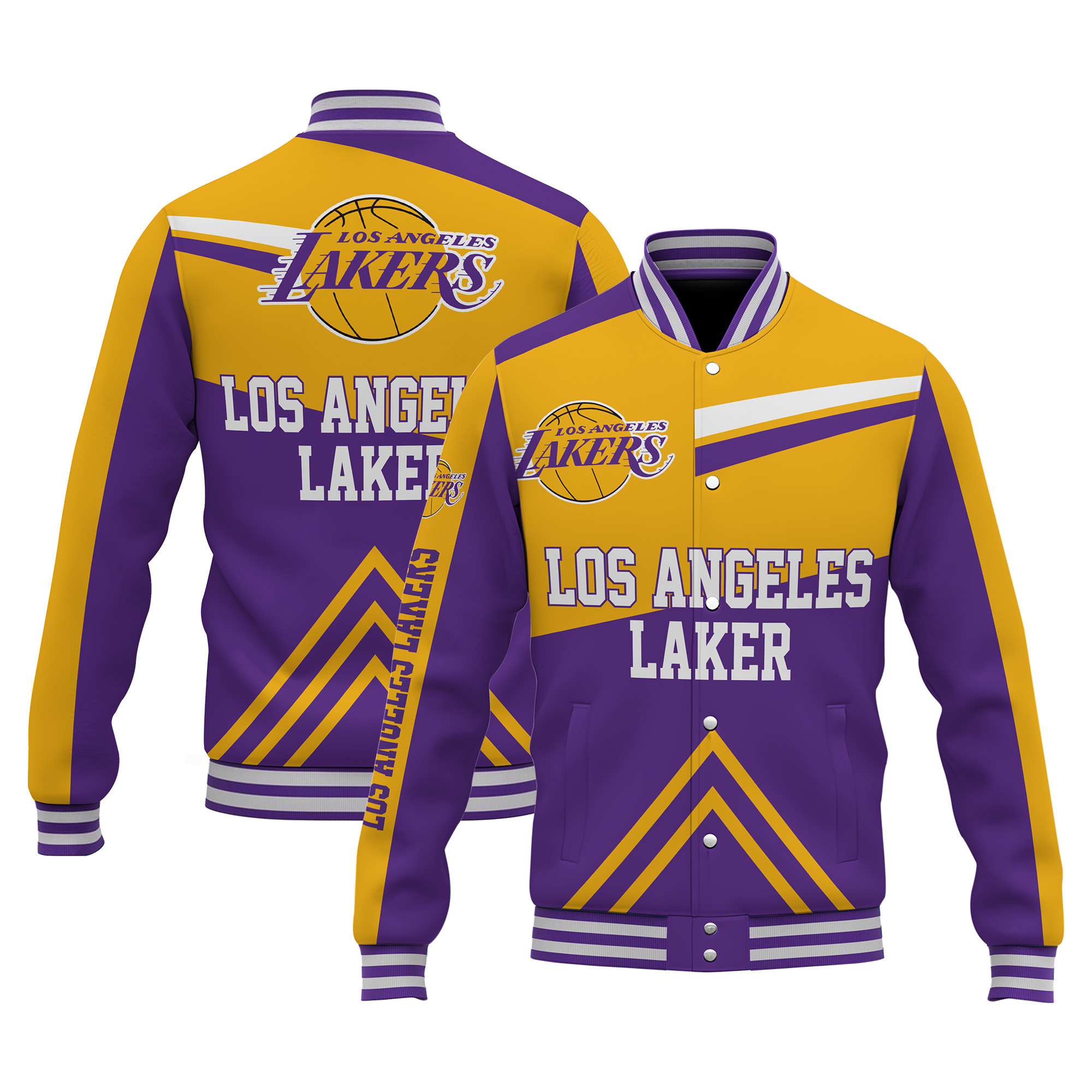 los angeles lakers special design 3d unisex baseball varsity jacket baseball jacket all over print llu2g