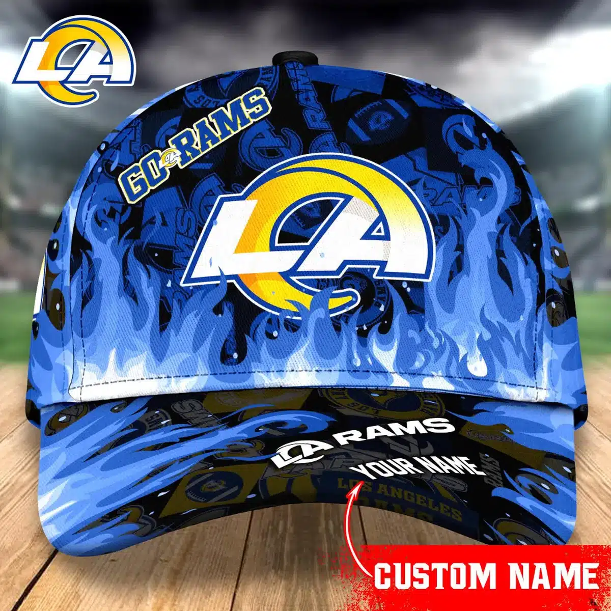 los angeles rams classic cap gift for fans wty242033 hvd9p