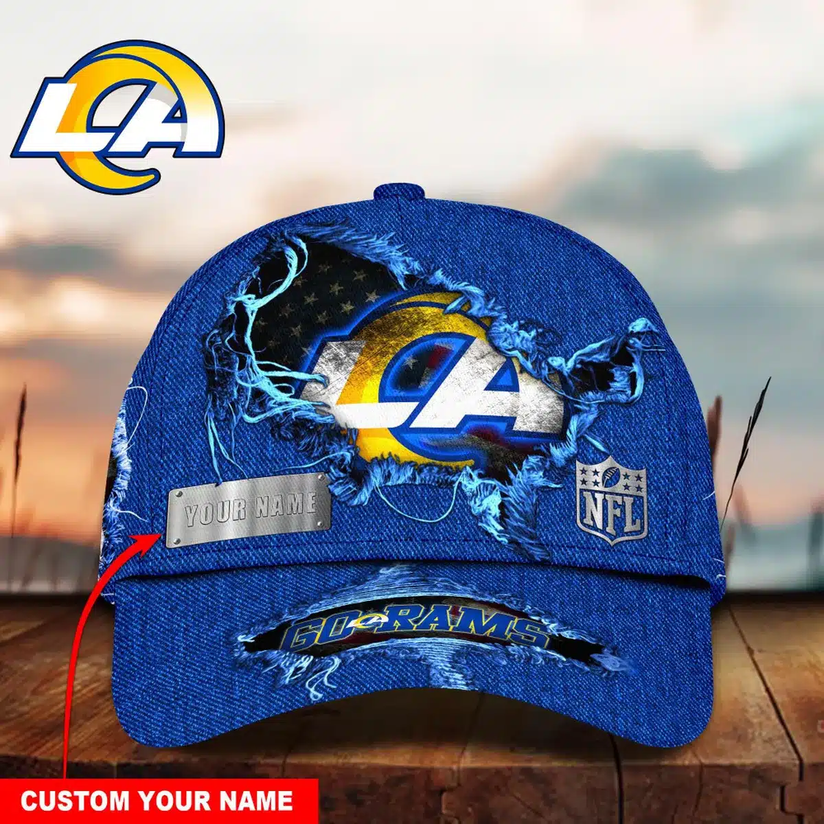 los angeles rams classic cap gift for fans wty242081 7oqbi