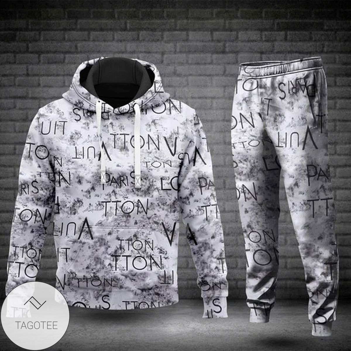 louis vuitton brand white and grey hoodie and pants unisex hoodie luxury brand outfit for men women 20231205093524821