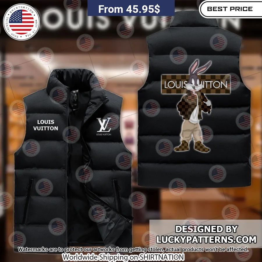 louis vuitton bunny rabbit sleeveless down jacket 1 753