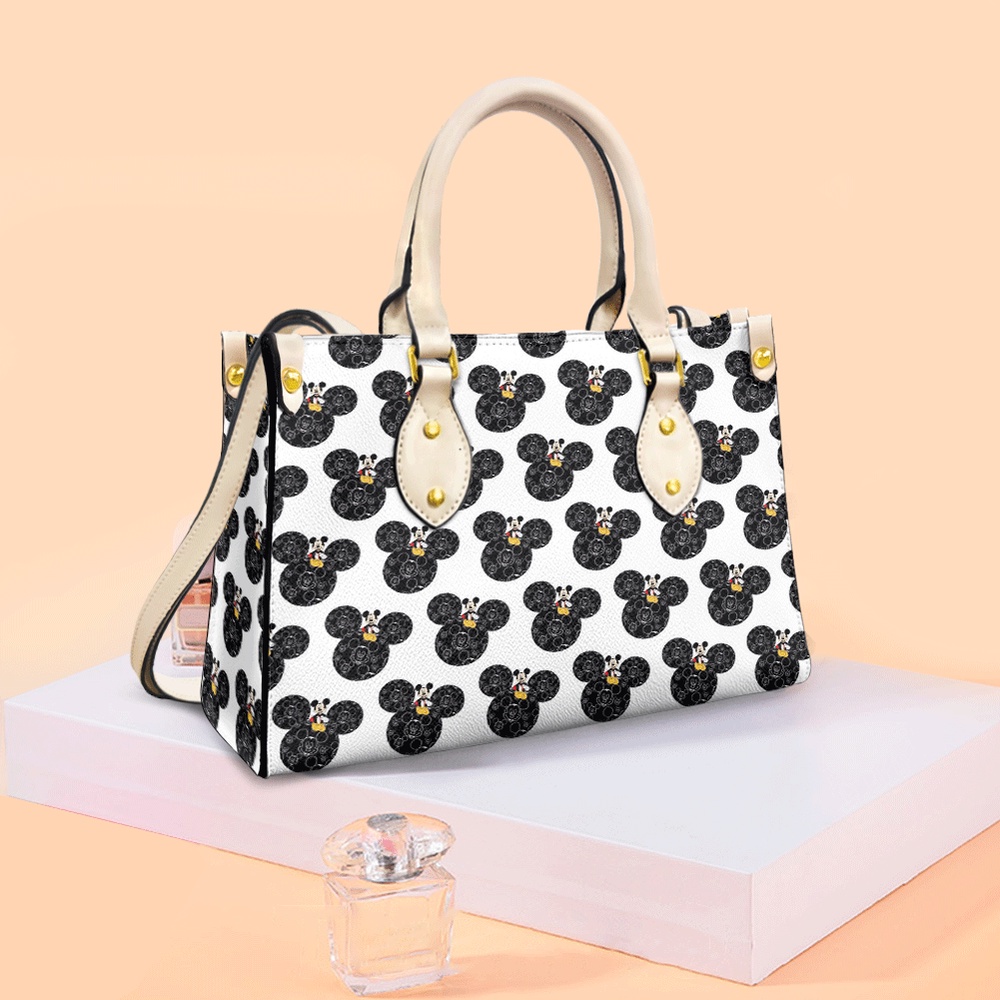 lovely mickey mouse disney comics gift lover fashion lady handbag rqo3k