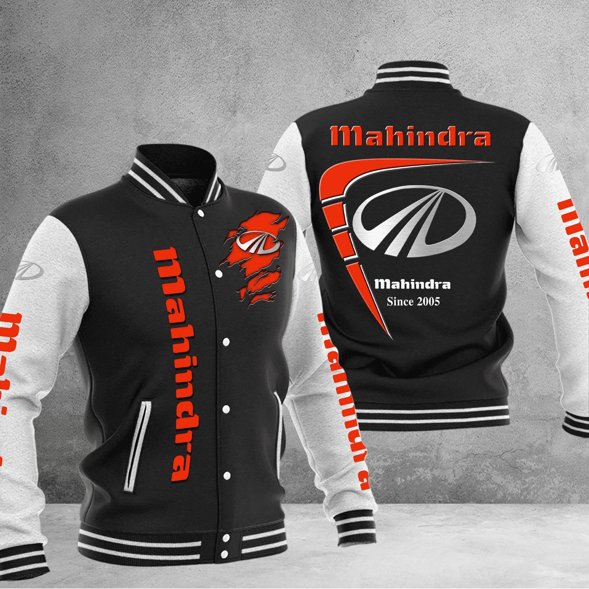 mahindra baseball varsity jacket baseball jacket all over print d2riz