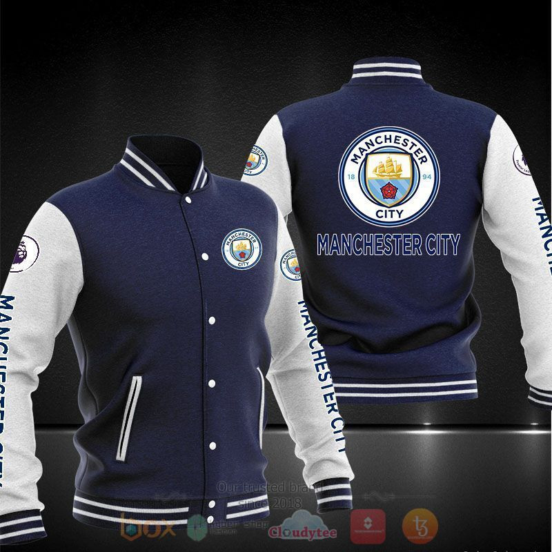 manchester city navy blue baseball varsity jacket baseball jacket all over print mihv2