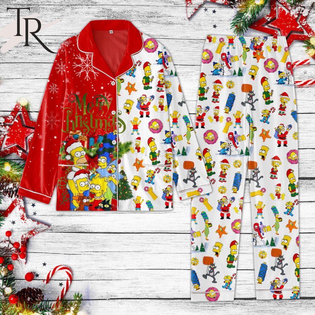 merry christmas the simpsons pajamas set 1 AnVIq