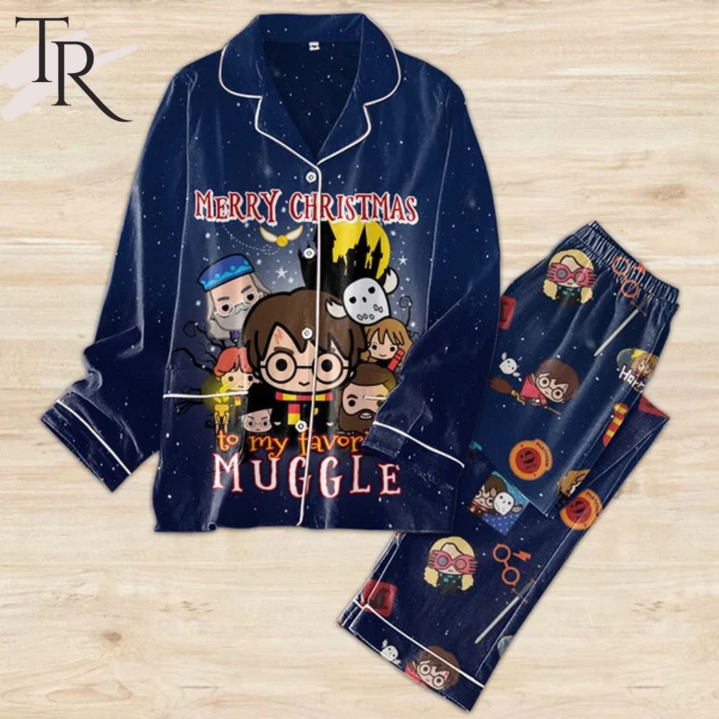 merry christmas to my favorite muggle pajamas set 1 w2P4y