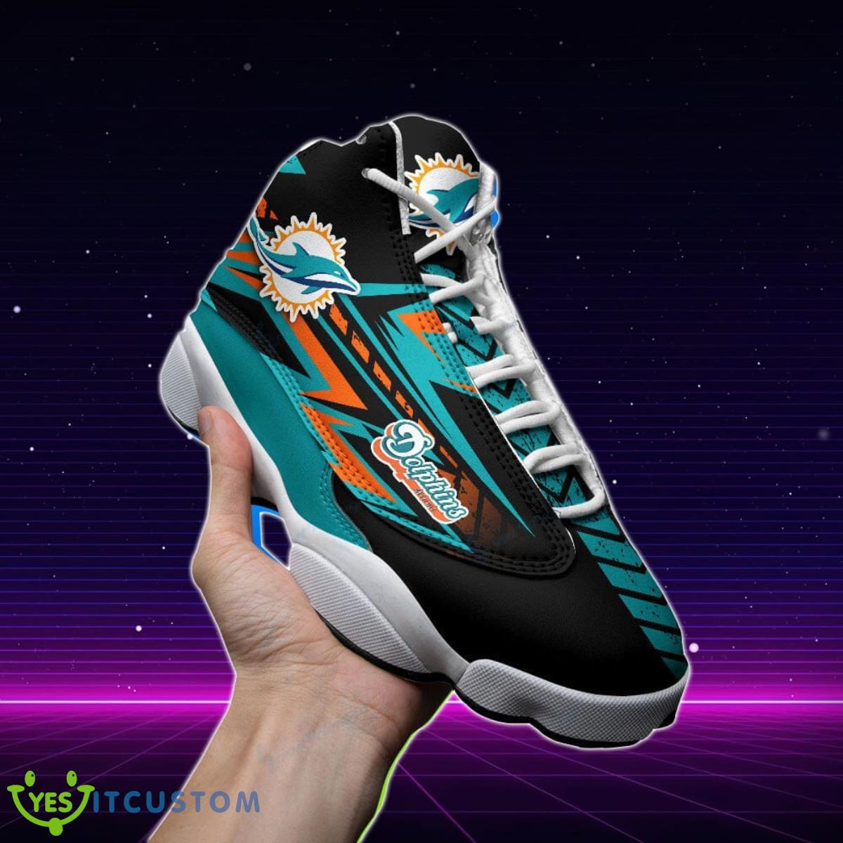 miami dolphins air jordan 13 sneakers best gift for men and women