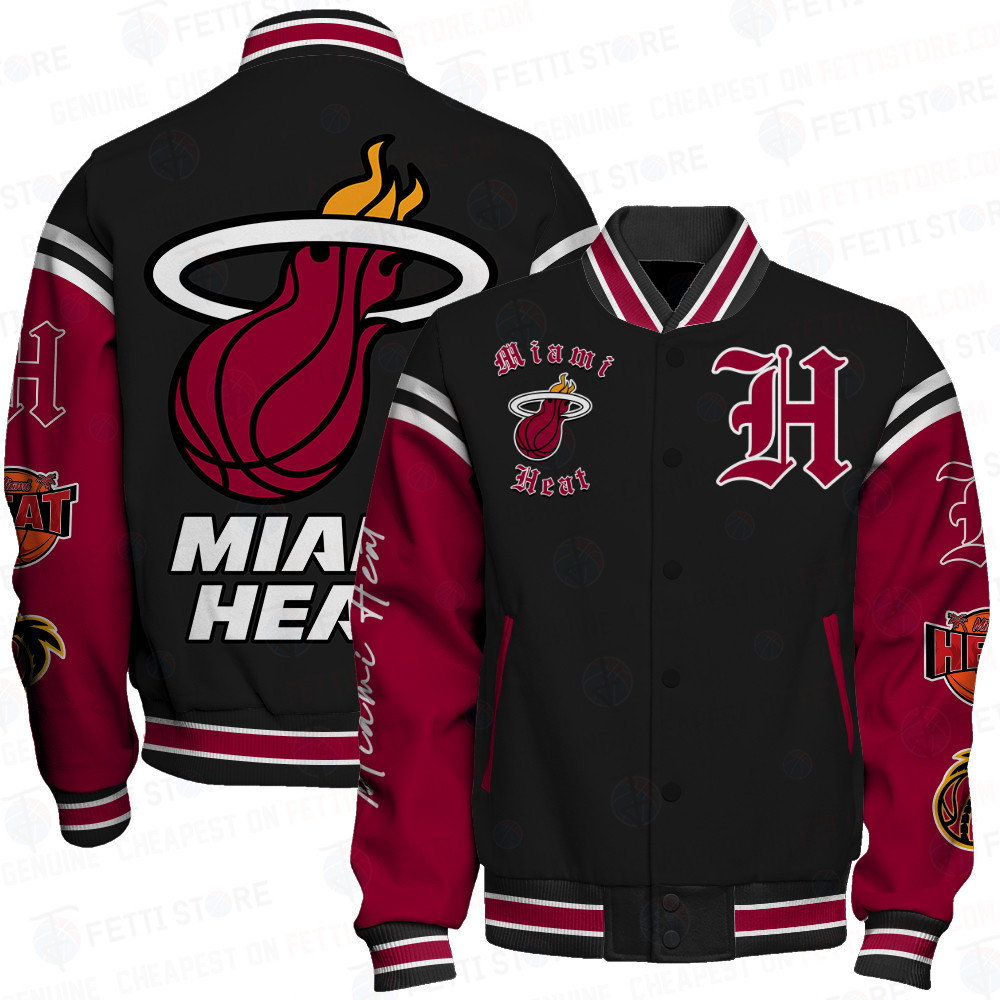 miami heat nba baseball varsity jacket baseball jacket all over print sfat v12 fo74r