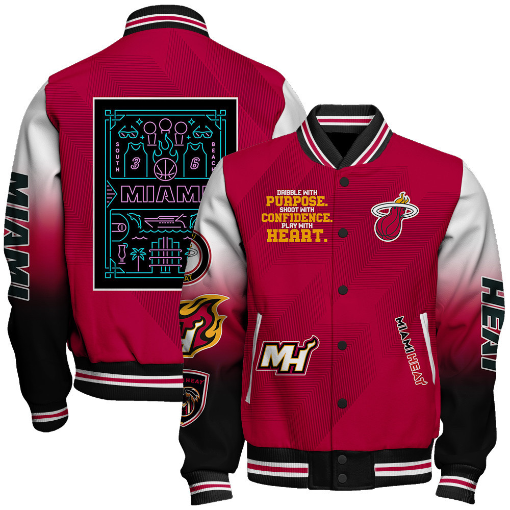 miami heat nba baseball varsity jacket baseball jacket all over print stm v4 aynsb