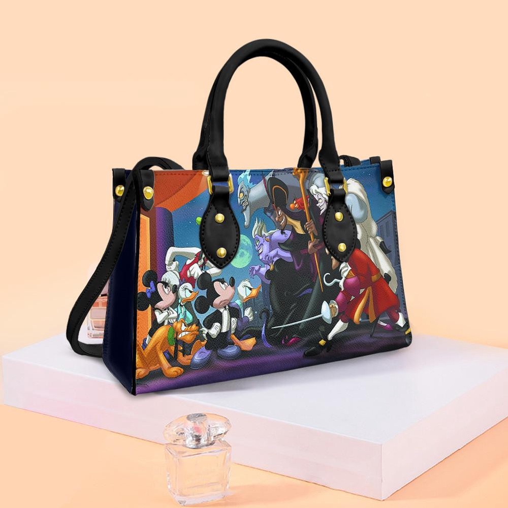 mickey and his friends fan gift disney villains fan gift fashion lady handbag p0piy