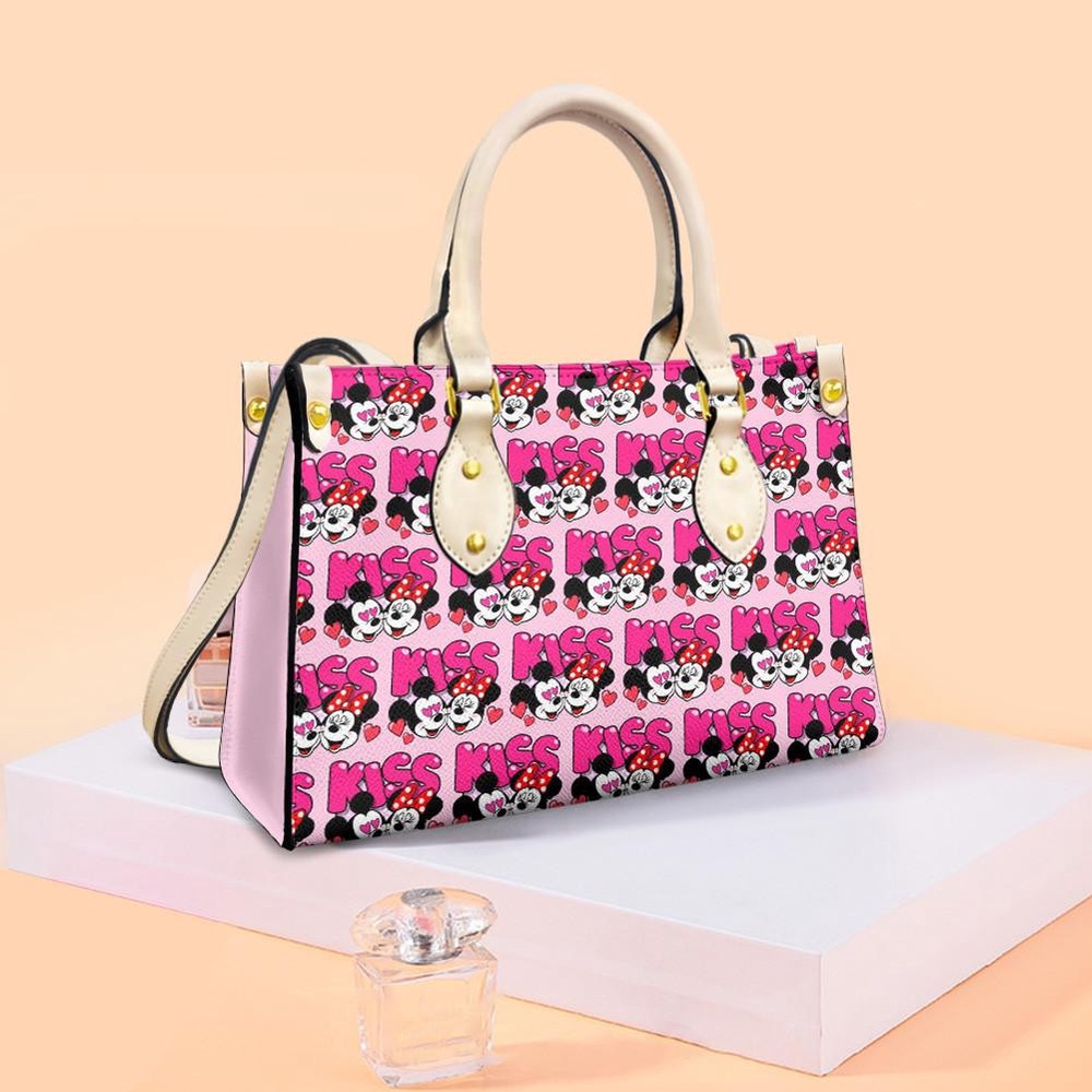 mickey and minnie disney cute lover fashion lady handbag tg87h