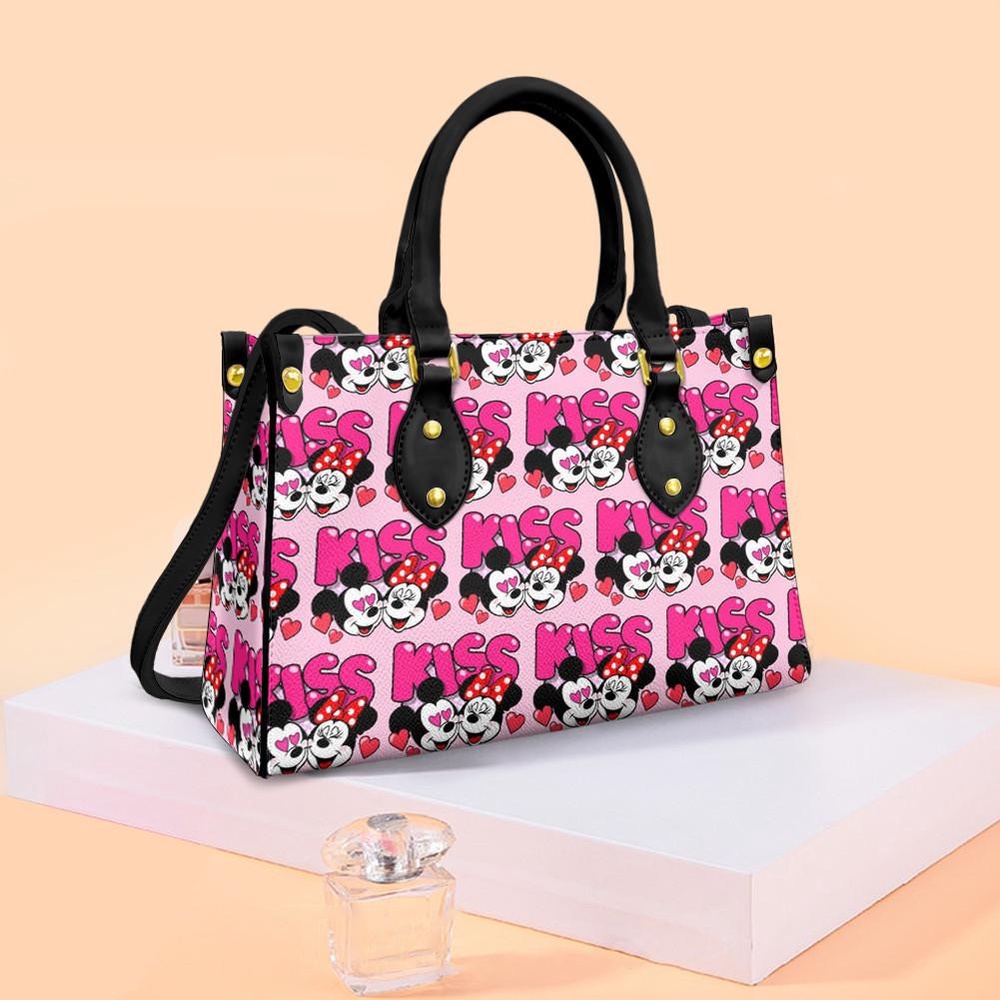 mickey and minnie disney kiss fashion lady handbag ge9pt