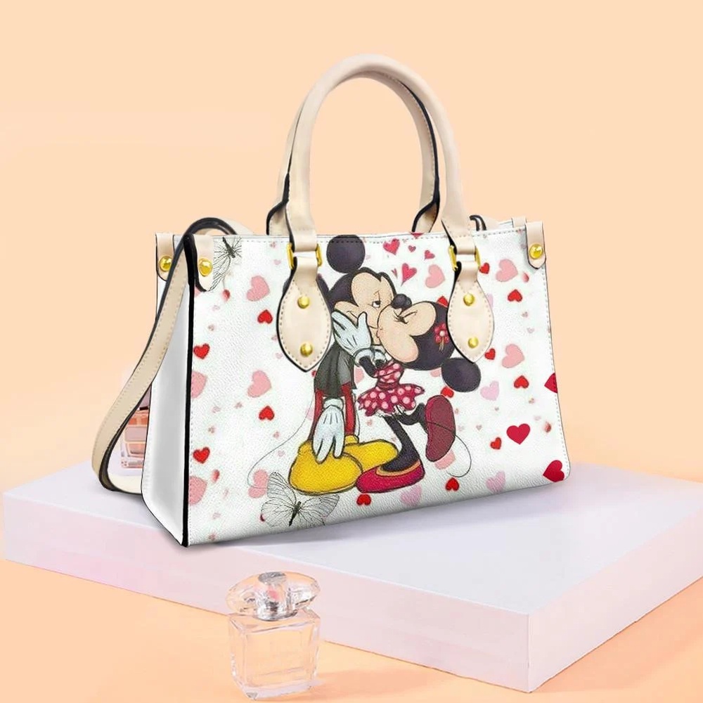 mickey and minnie lovely disneys fans hot trend women handbag ow5m6