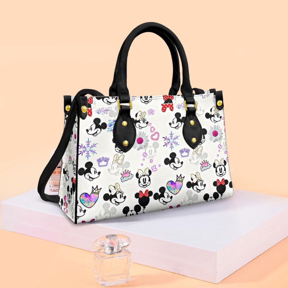 mickey and minnie mouse disney happy valentines day mickey fashion lady handbag rm9h6