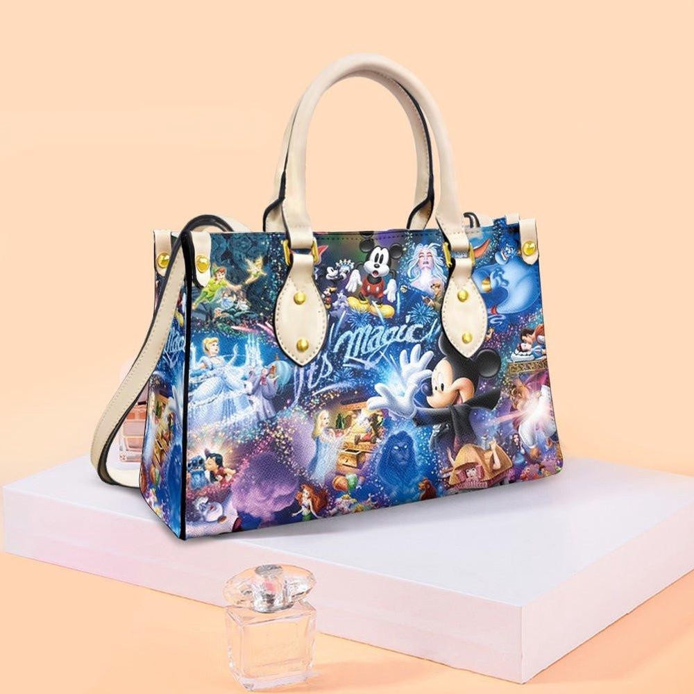 mickey mouse comics disney cartoon fashion lady handbag aas3o