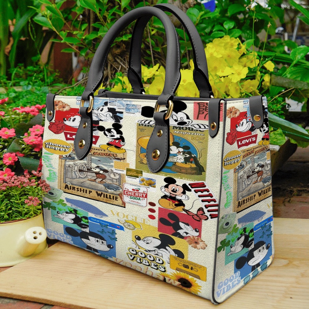 mickey mouse disney lover fashion lady handbag xmlv0