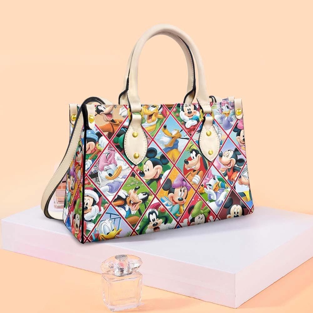 mickey mouse friends disney cartoon gift lover fashion lady handbag lwqld