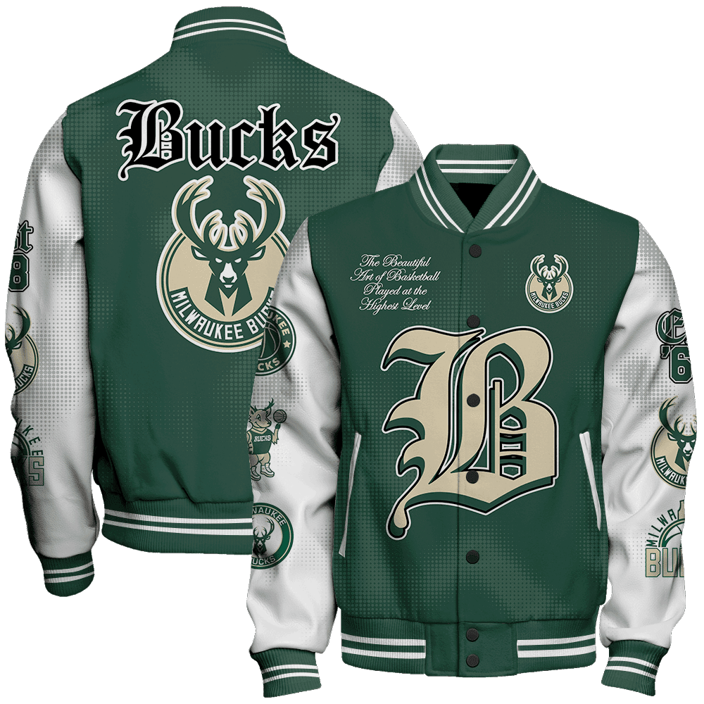 milwaukee bucks nba baseball varsity jacket baseball jacket all over print sh1 v9 4a1ui