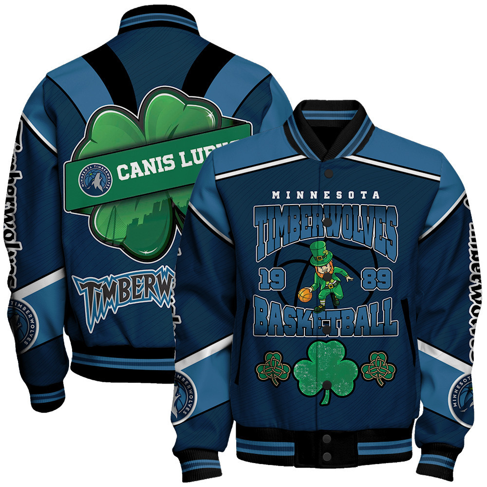 minnesota timberwolves nba baseball varsity jacket baseball jacket all over print stm v20 ikkxs