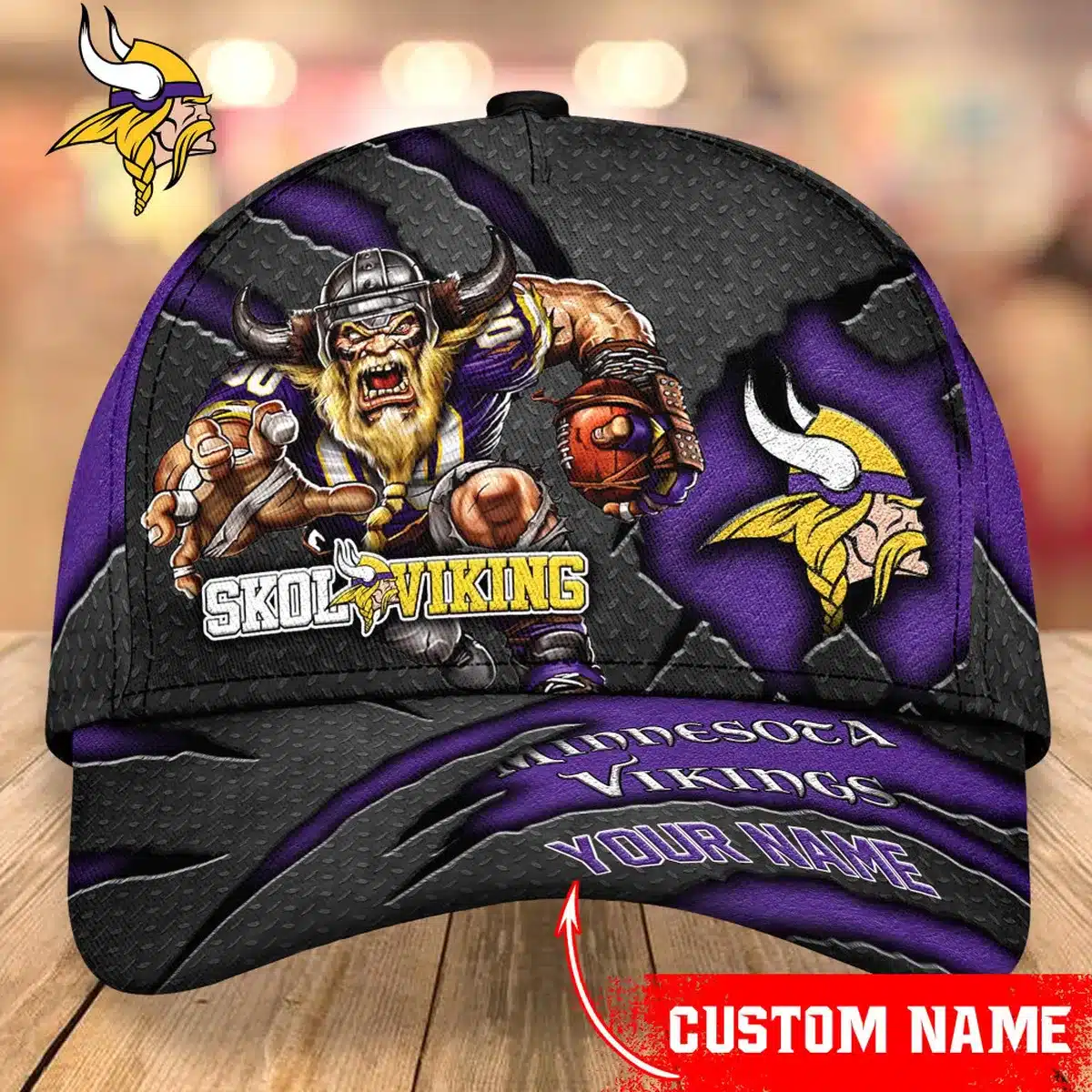 minnesota vikings classic cap gift for fans wty242201 ehbpj