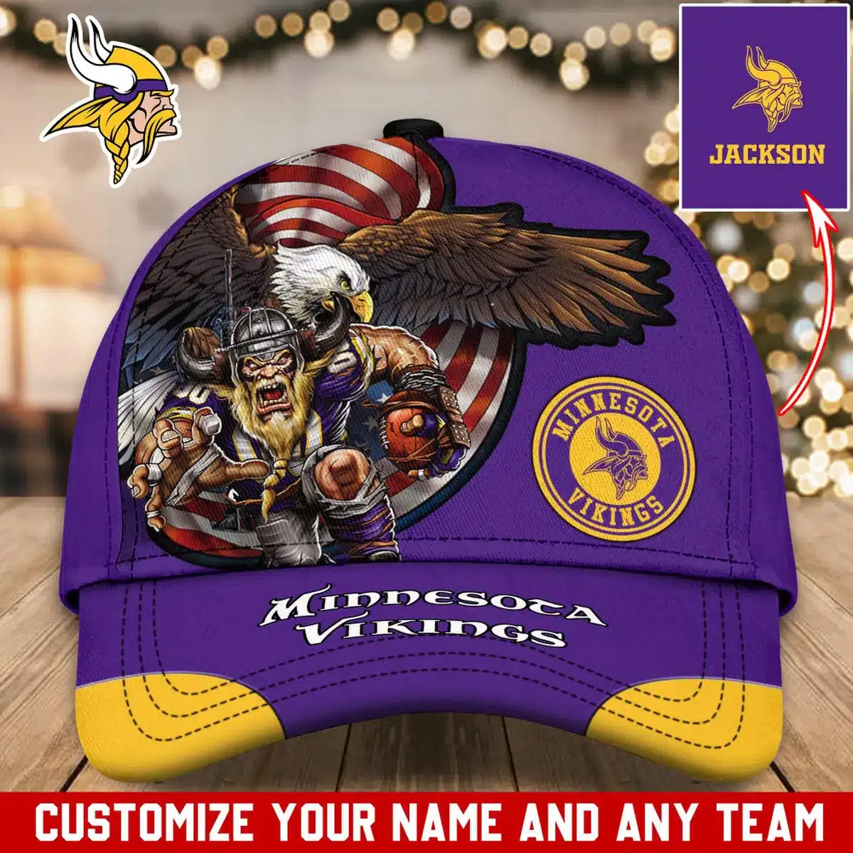 minnesota vikings classic cap gift for fans wty242226 ynrm4