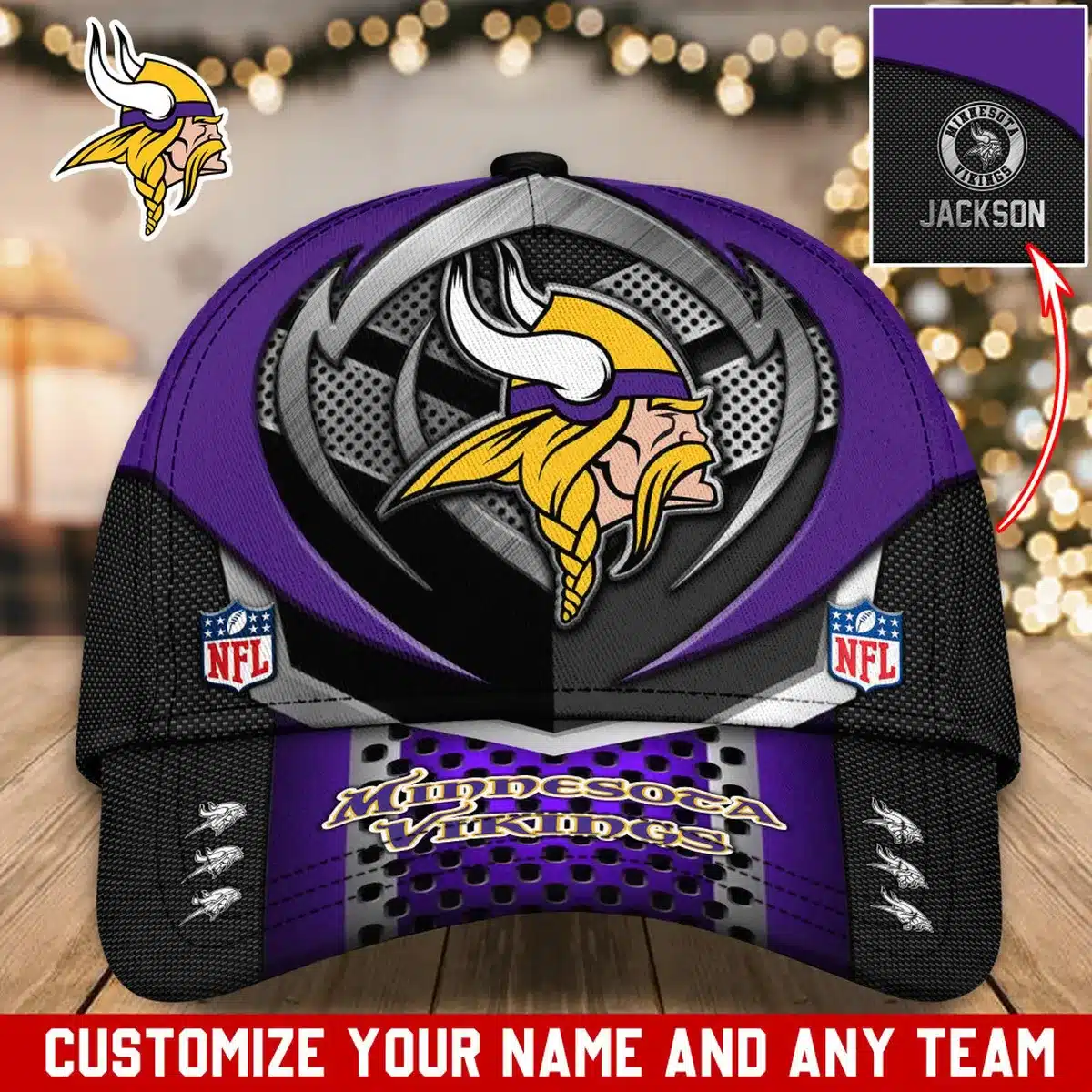 minnesota vikings classic cap gift for fans wty242269 blskd