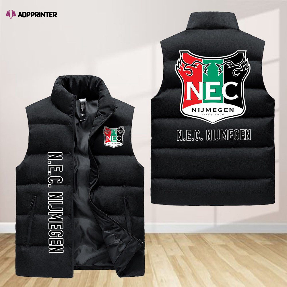 n e c nijmegen sleeveless puffer jacket custom for fans gifts