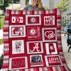 ncaa alabama crimson tide quilt fleece blanket v4 wfqf19 zwo5h