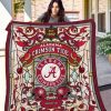 ncaa alabama crimson tide quilt fleece blanket v5 wfqf10 yzekb