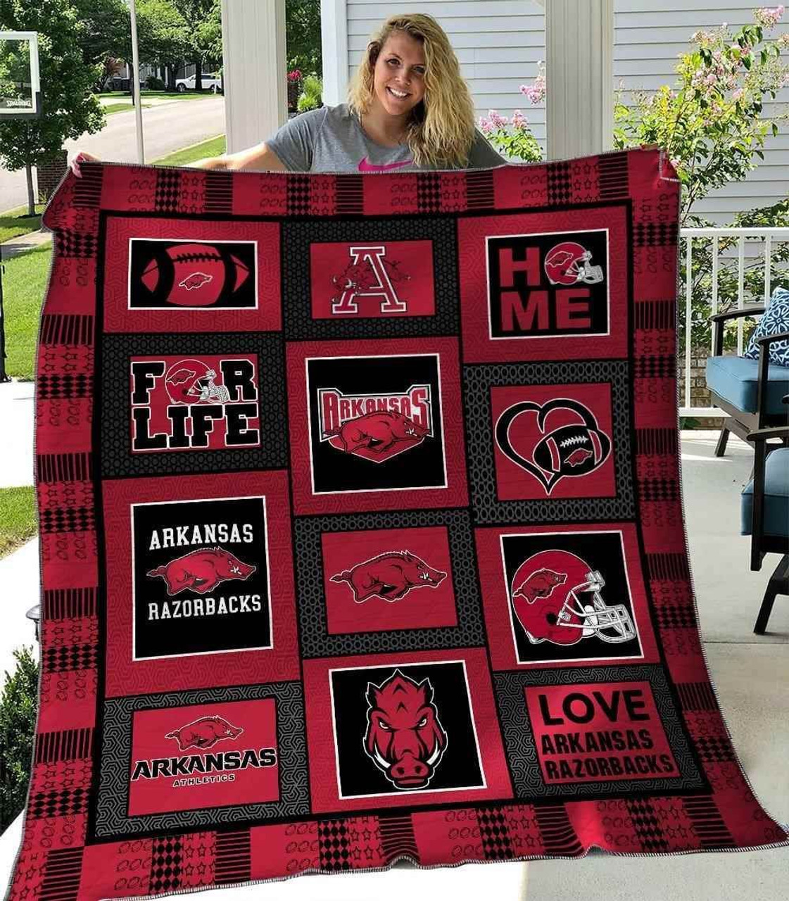 ncaa arkansas razorbacks limited fleece blanket and quilt fleece blanket wfqf68 iwujq