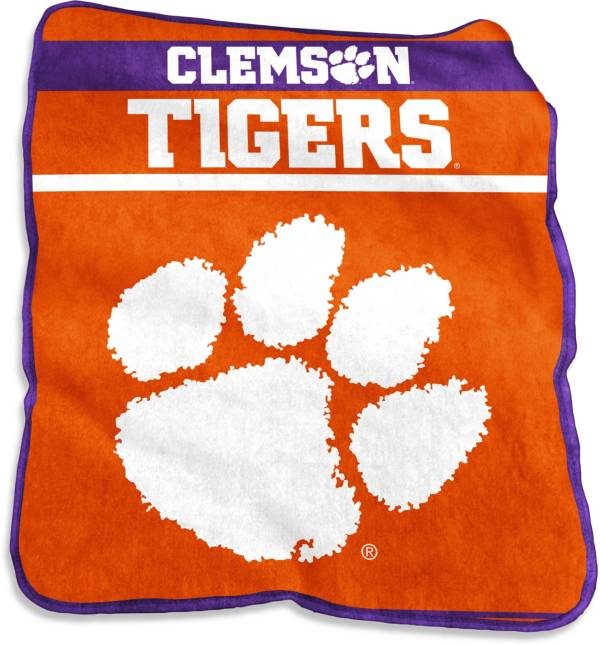 ncaa clemson tigers quilt fleece blanket v5 wfqf123 lyoiu