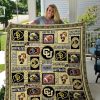 ncaa colorado buffaloes gold black mascot quilt fleece blanket wfqf130 xrn7e