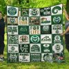 ncaa colorado state rams green white i believe in the power quilt fleece blanket wfqf133 xr1jc