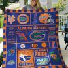 ncaa florida gators blue orange quilt fleece blanket wfqf142 vzelm