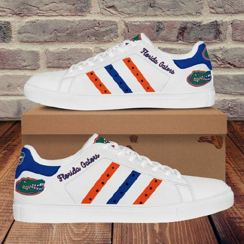 ncaa florida gators white red stan smith shoes cxh9i