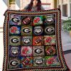 ncaa georgia bulldogs quilt fleece blanket v7 wfqf167 o50wz