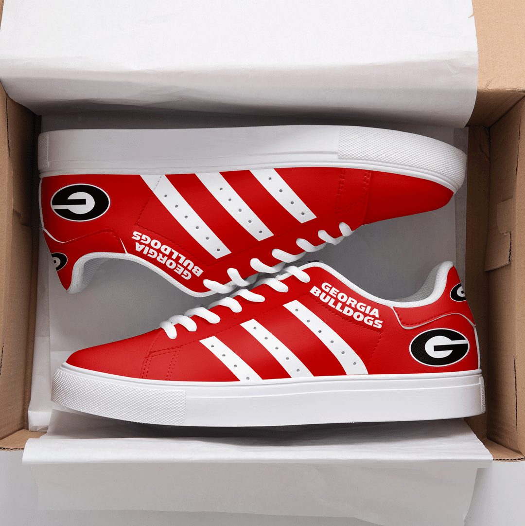 ncaa georgia bulldogs red stan smith shoes 1zxqo