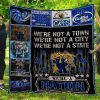 ncaa kentucky wildcats black blue quilt fleece blanket wfqf265 9rcpg