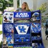 ncaa kentucky wildcats blue est 1891 quilt fleece blanket wfqf266 fuutl