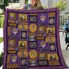 ncaa lsu tigers limited quilt fleece blanket wfqf292 54pqp