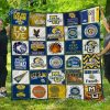 ncaa marquette golden eagles quilt fleece blanket v1 wfqf309 4x4yj