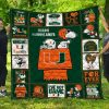 ncaa miami hurricanes snoopy orange quilt fleece blanket wfqf337 1mezy