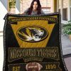 ncaa missouri tigers gold black quilt fleece blanket v3 wfqf378 eobpk