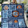 ncaa north carolina tar heels quilt fleece blanket v3 wfqf404 n7an8