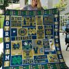 ncaa notre dame fighting irish gold blue quilt fleece blanket wfqf421 unftv