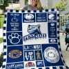 ncaa penn state nittany lions blue white quilt fleece blanket v2 wfqf505 7clzx